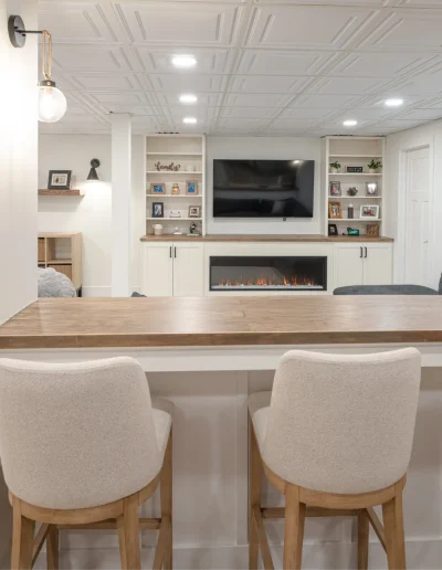 Mitchell Residence Basement