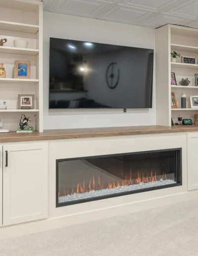 Mitchell Residence TV Built In