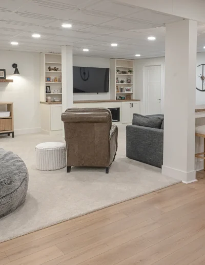 Mitchell Residence Basement